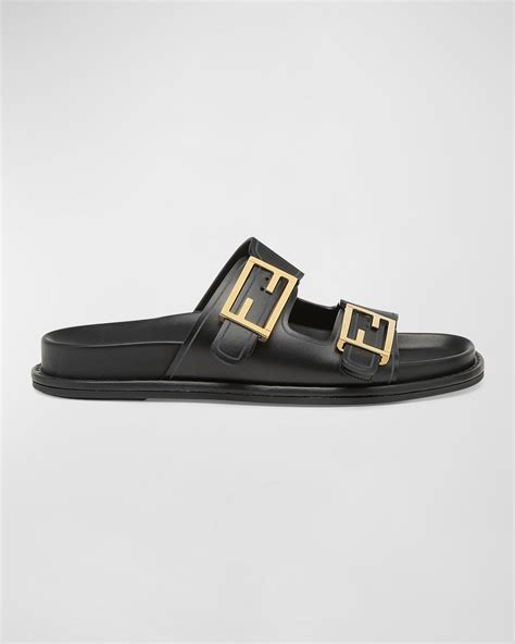 fendi calf leather sandals|fendi clearance outlet.